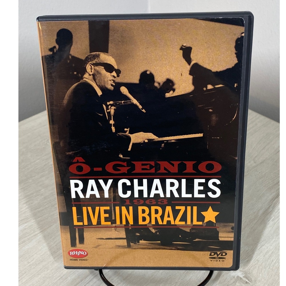Ray Charles O-Genio Live in Brazil 1963 DVD Rhino Home Video Concert Soul Jazz